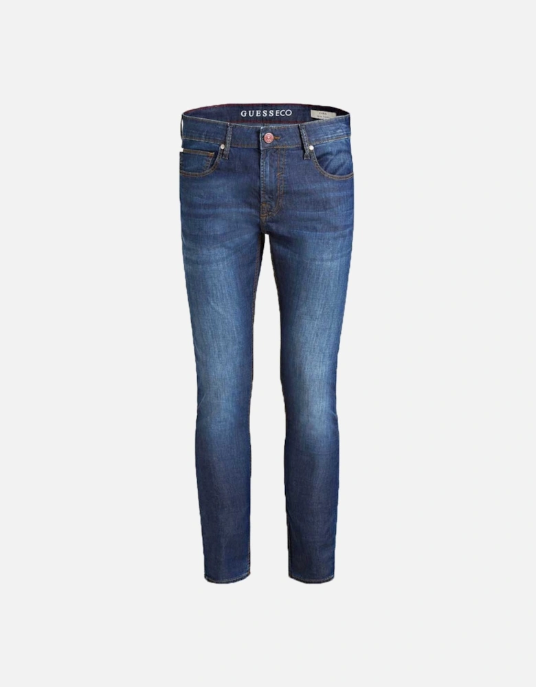 Chris Skinny Featherweight Jeans - Mid Blue M02A27D3ZM1