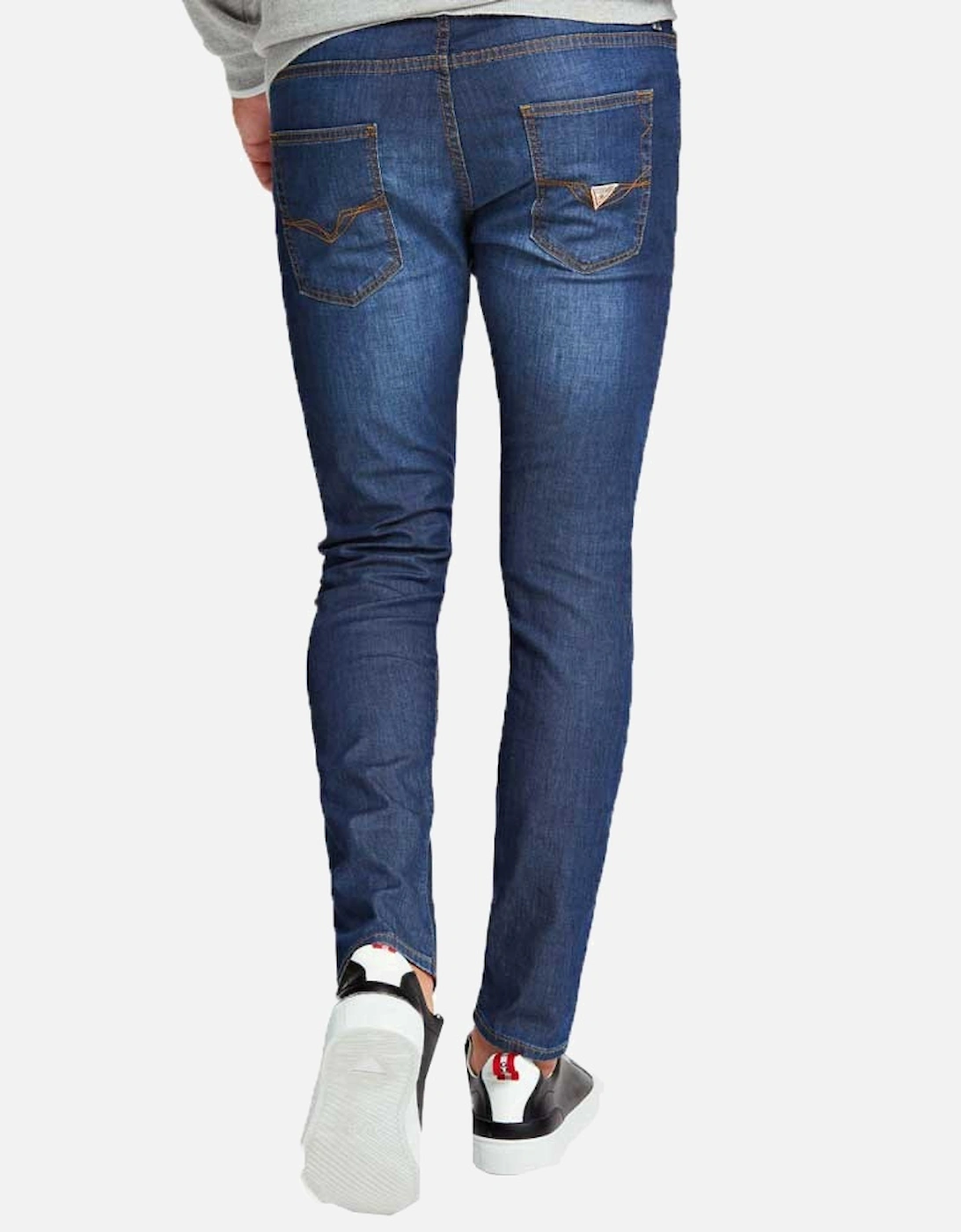 Chris Skinny Featherweight Jeans - Mid Blue M02A27D3ZM1