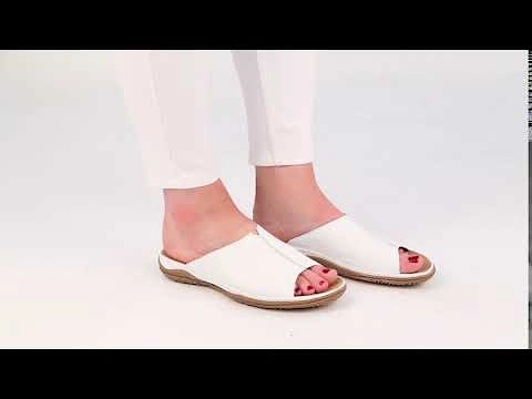 Idol Leather Wide Fit Womens Mules