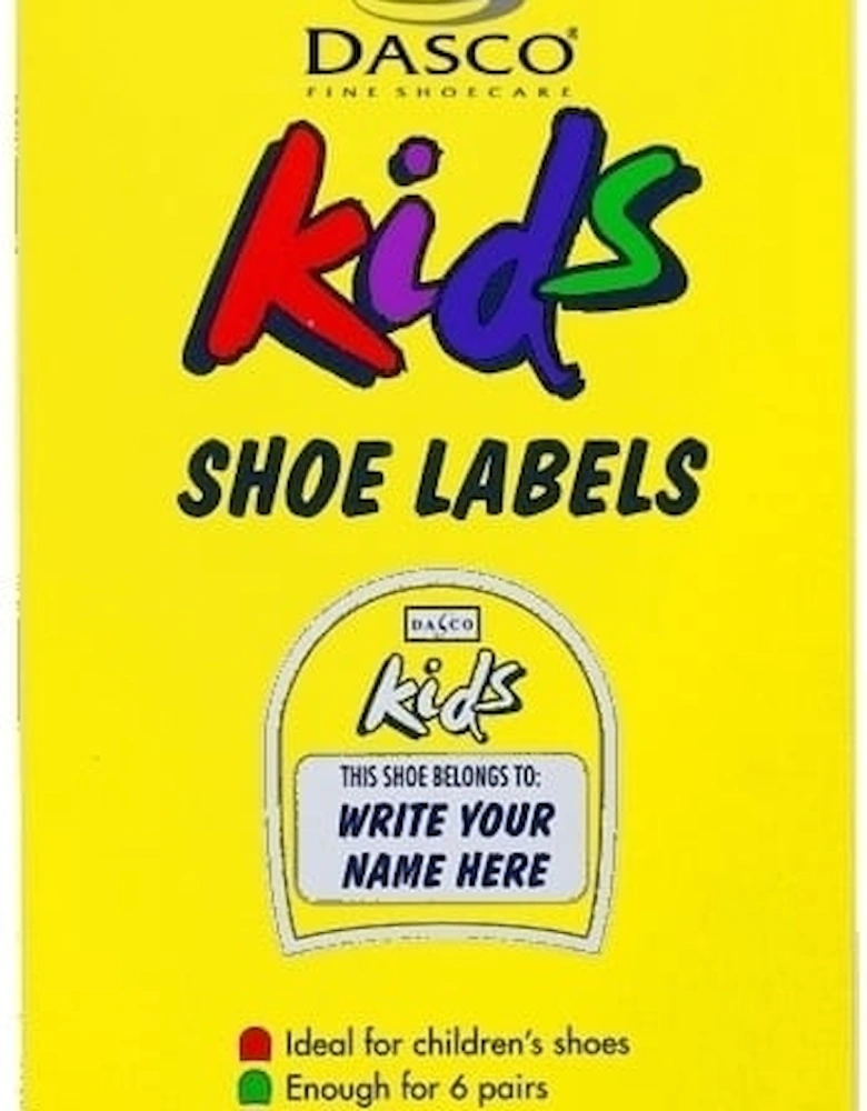 Kids Shoe Labels -  6 Pack (8701)