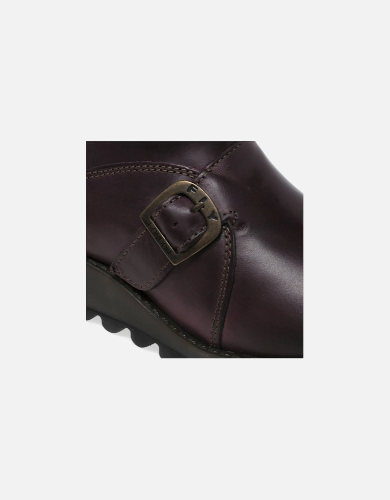 Mes 2 Womens Leather Calf Boots
