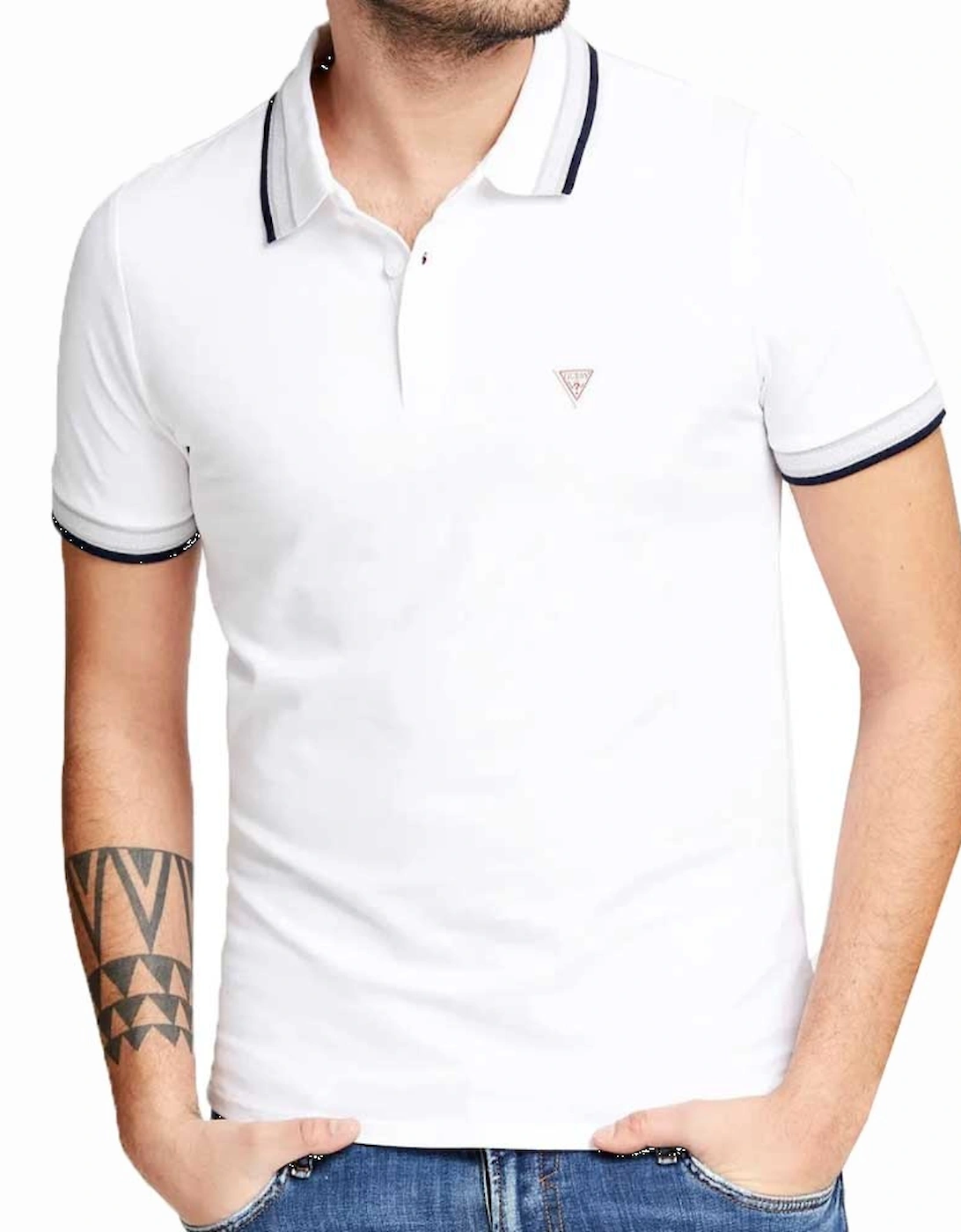 Grady Polo Shirt - White M02P40K7O60, 3 of 2
