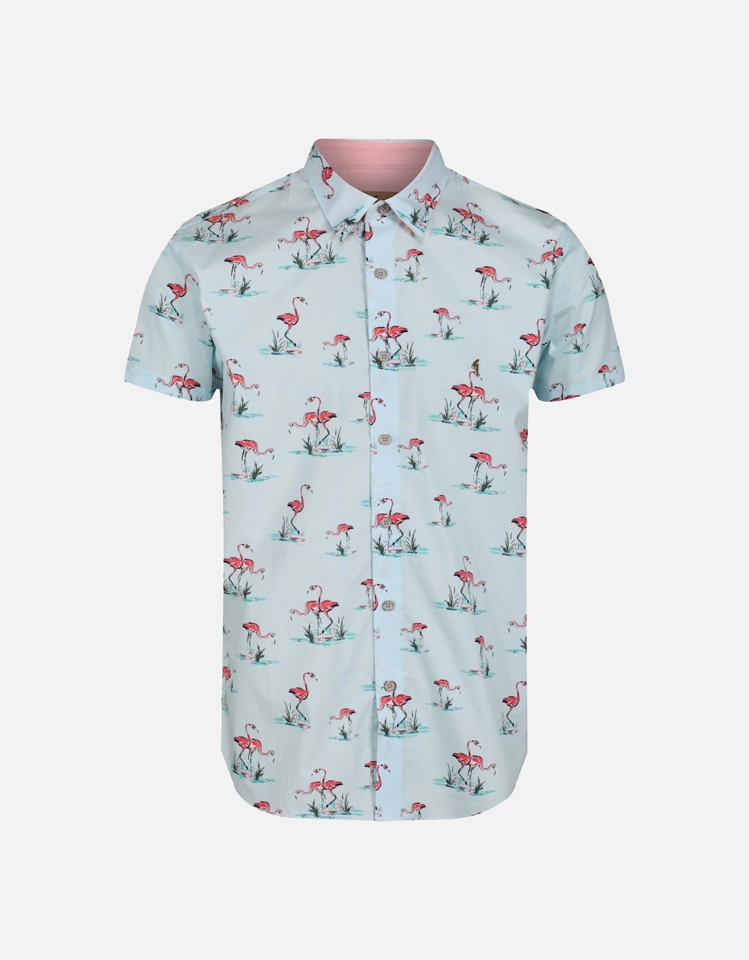 Flamingo Short Sleeve Shirt | Shade, 4 of 3