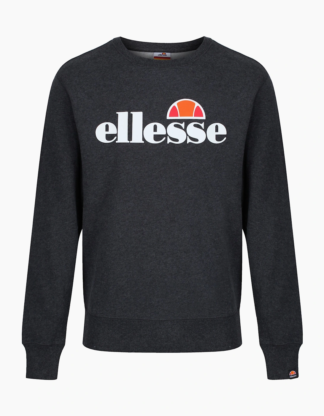 Ellesse Men's Grey Succiso Sweatshirt | Dark Marl  Medium