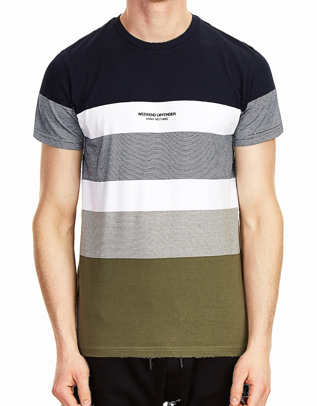 Freemont Striped T-Shirt | Navy