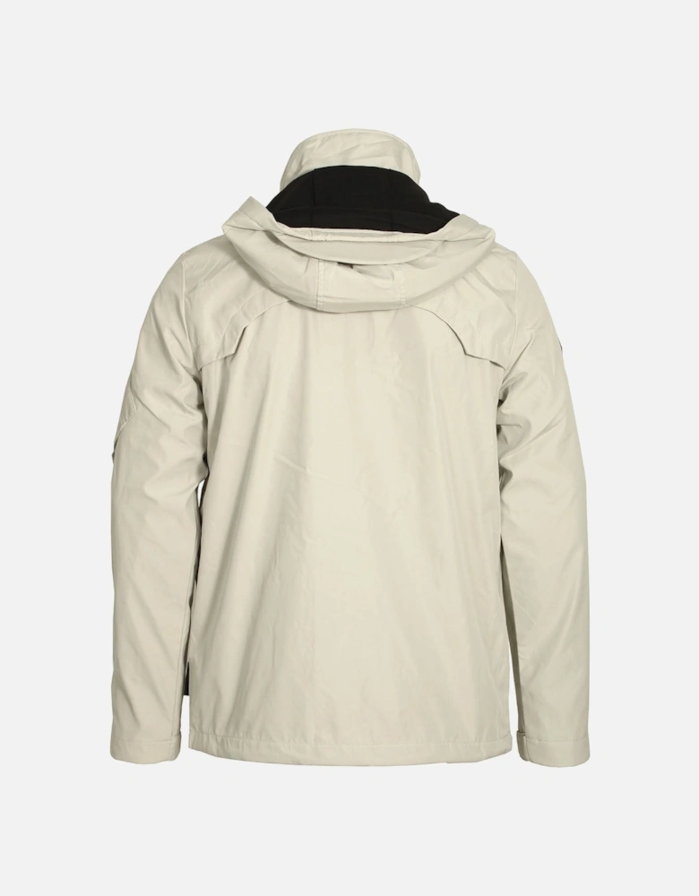 Gamma Hooded Tech Jacket Bone