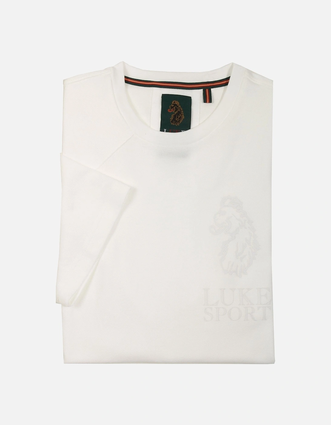 Walker White Cotton T-Shirt