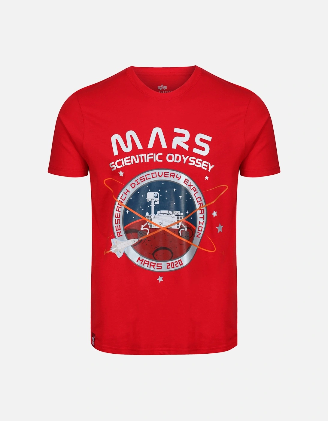 Mission to Mars Scientific Odyssey Logo T-Shirt | Red, 4 of 3