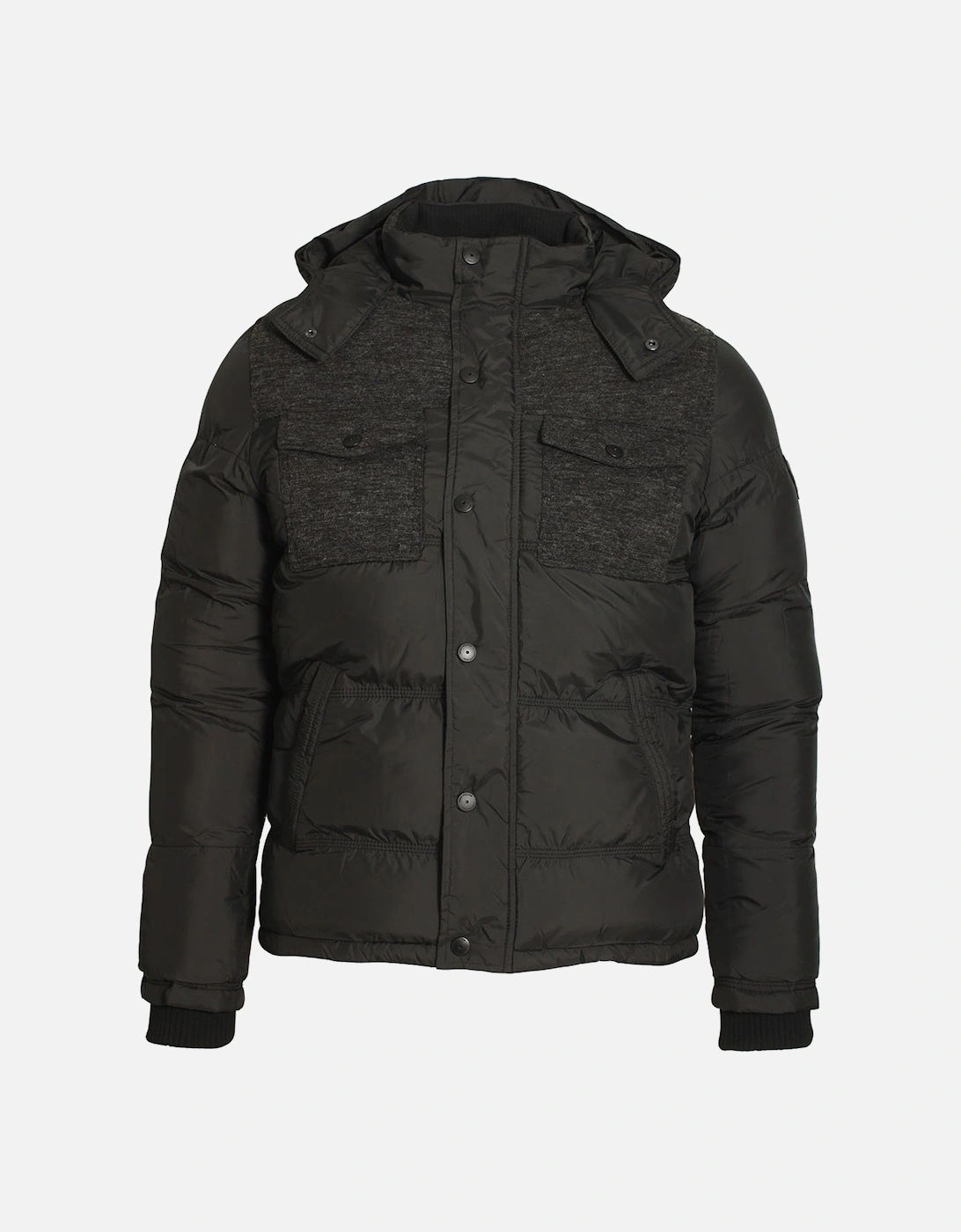 Mead Padded Men's Jacket Jet Black