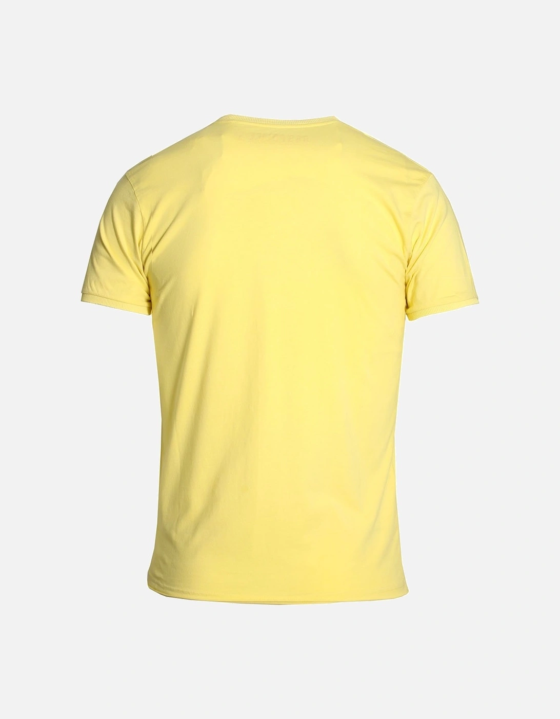 Showtek V-Neck T-Shirt Lemon Yellow & Blue Moon