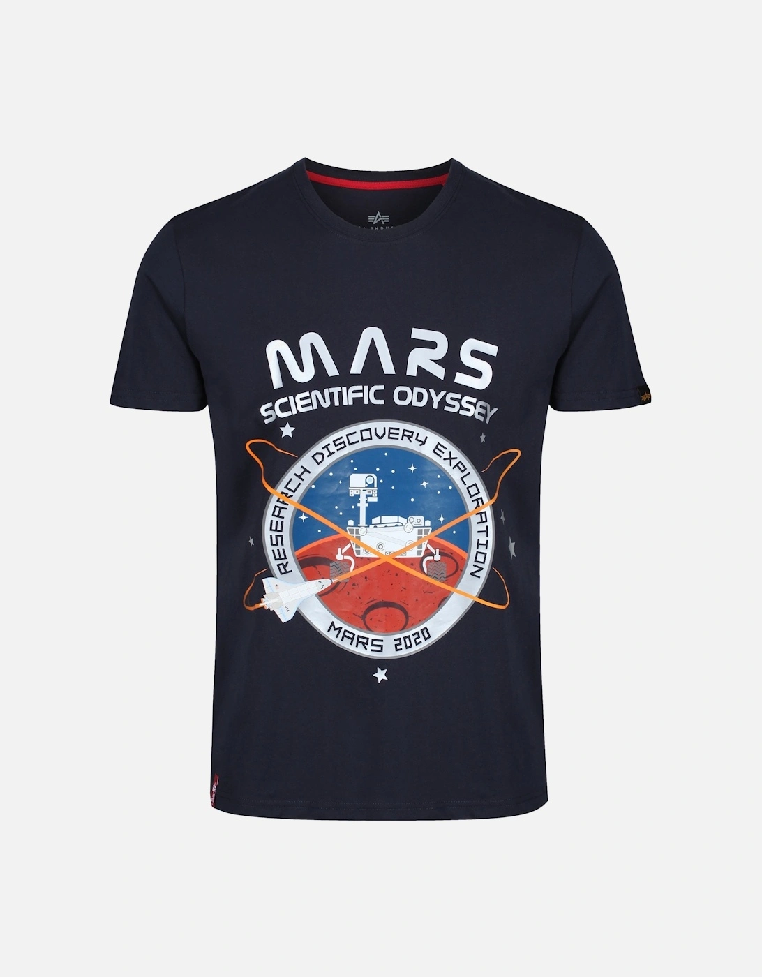 Limited Edition Mission To Mars Reflective T-Shirt | Rep Blue, 4 of 3