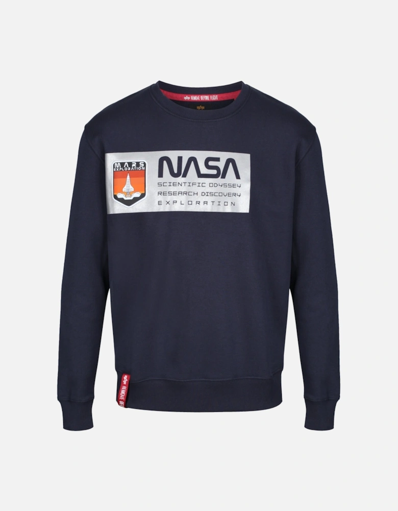 Limited Edition Mars Reflective Sweatshirt | Rep Blue
