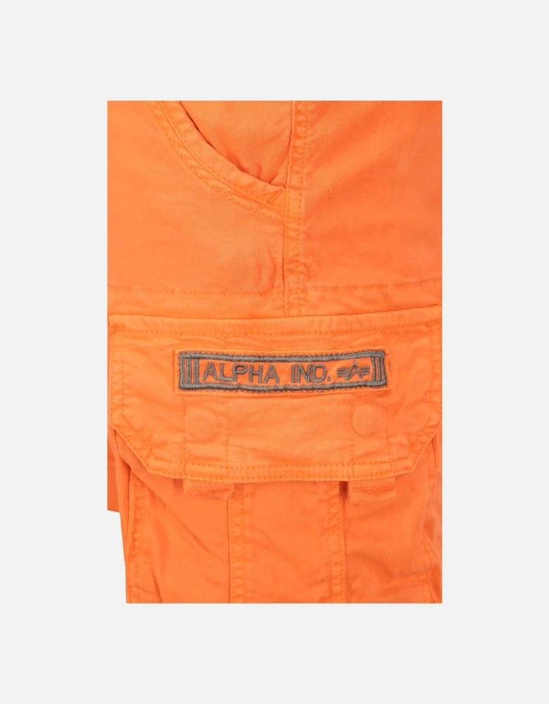 Crew Cargo Shorts | Flame Orange