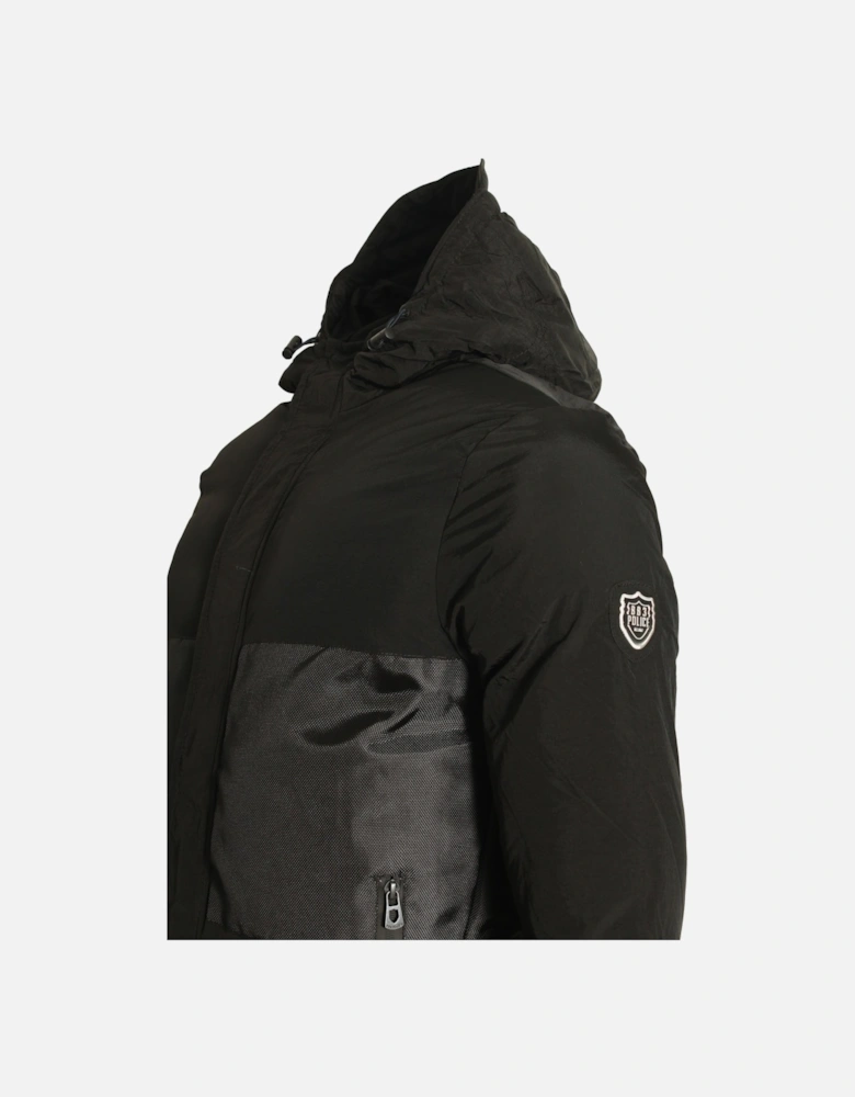 Azzone Hooded Jacket | Black