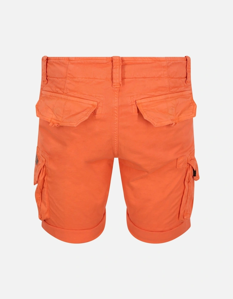 Crew Cargo Shorts | Flame Orange
