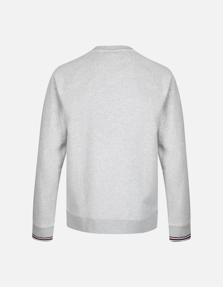 Pozzi Crew Neck Sweatshirt | Grey Marl