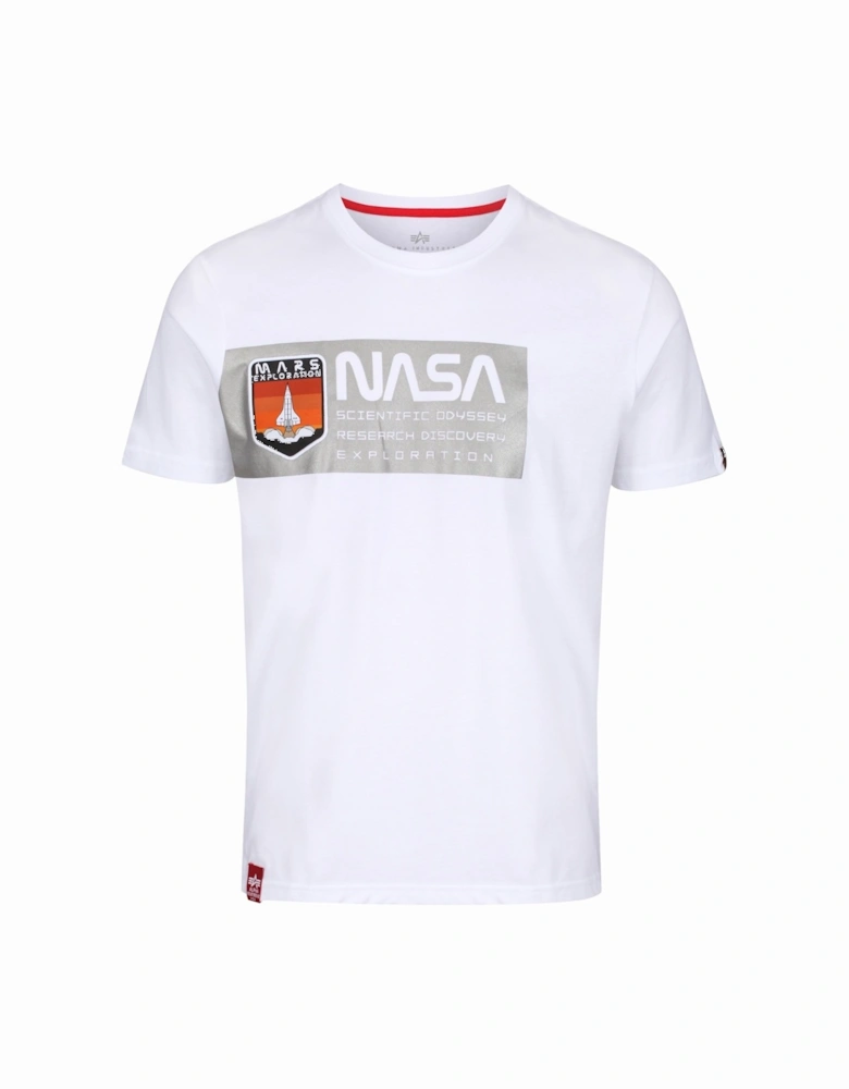 Limited Edition Mars Reflective T-Shirt | White