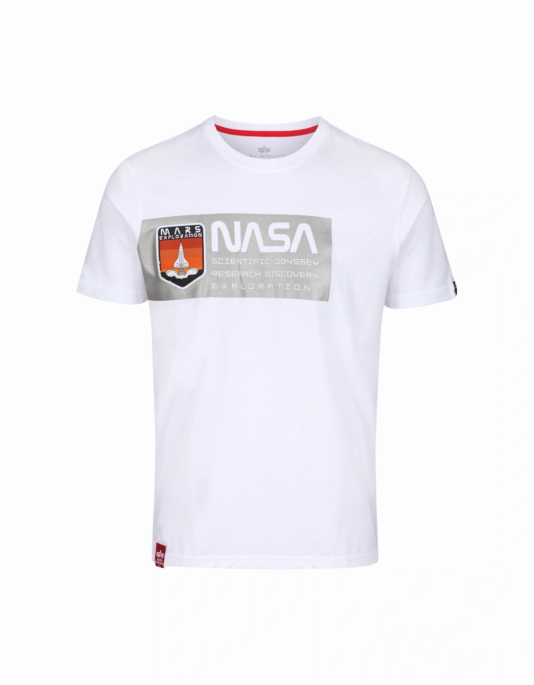 Limited Edition Mars Reflective T-Shirt | White, 4 of 3