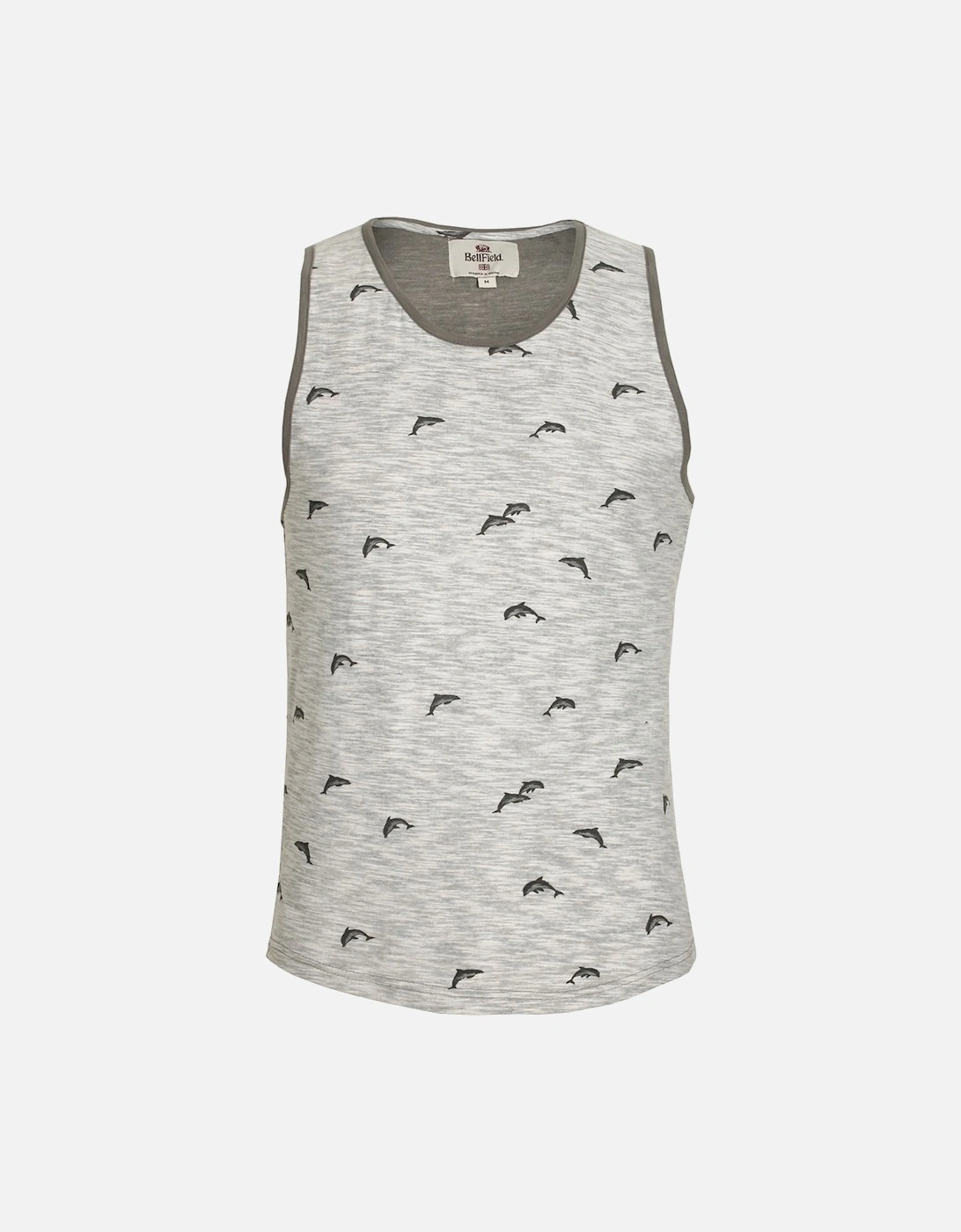 Shotwick Dolphin Print Vest | White, 3 of 2