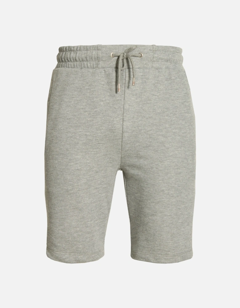 Bronte Fleece Jogger Shorts | Grey Marl