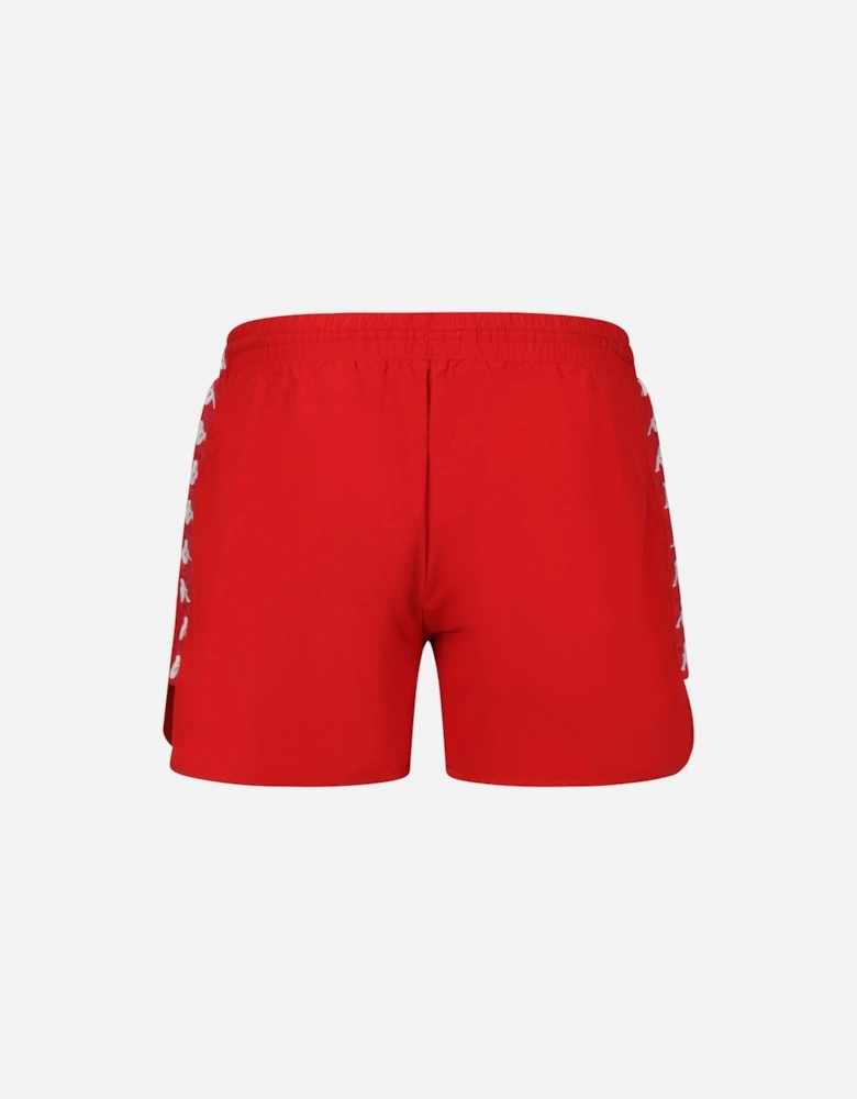 Banda Cali Swim Shorts | Red Blaze/Antique White