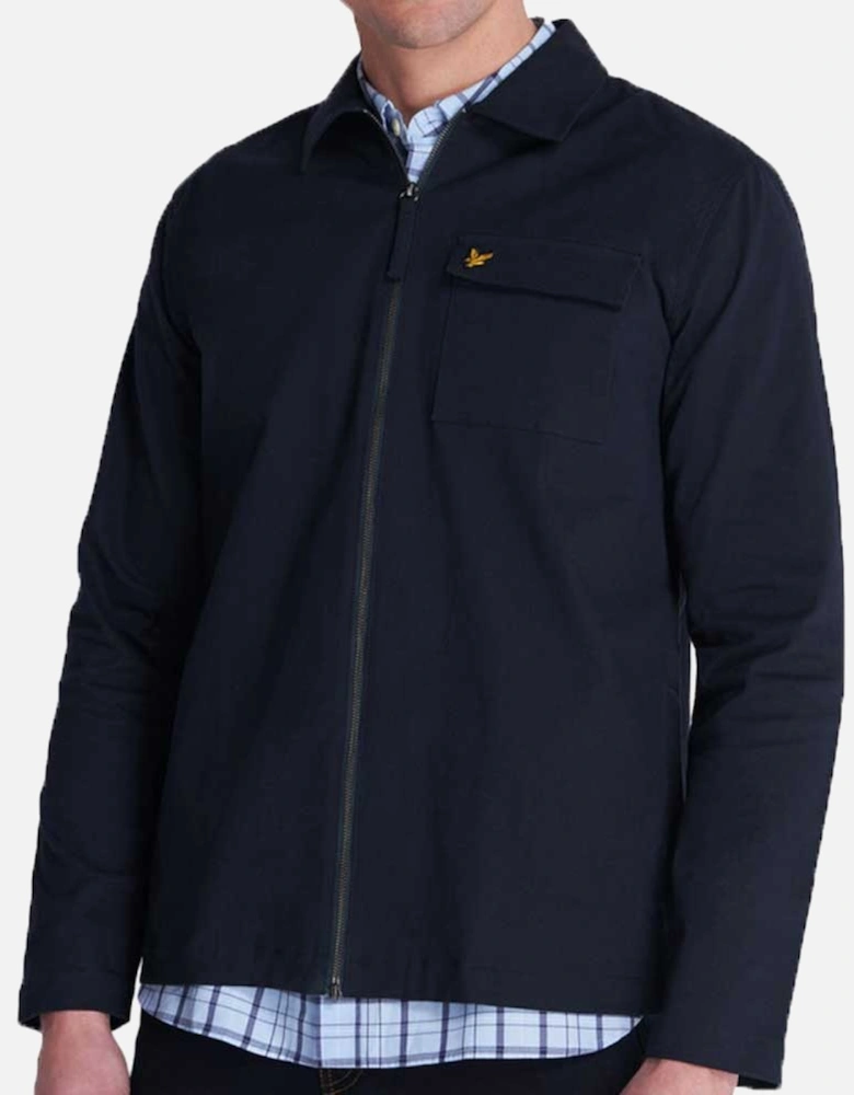 Lyle & Scott Twill Overshirt LW1216V - Dark Navy