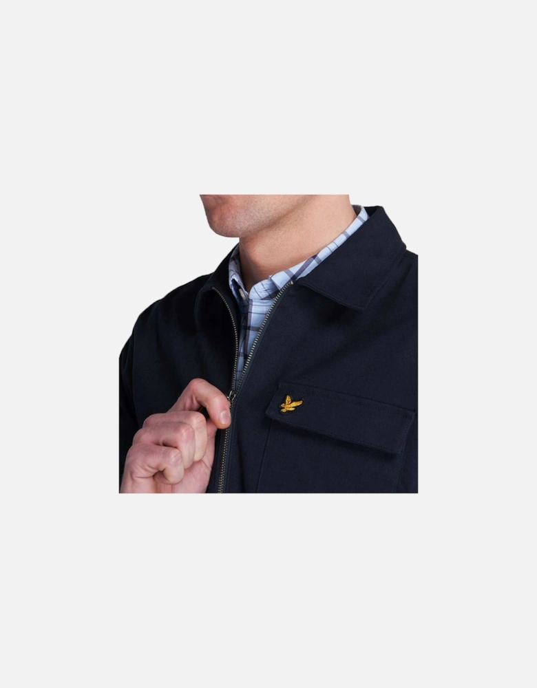 Lyle & Scott Twill Overshirt LW1216V - Dark Navy