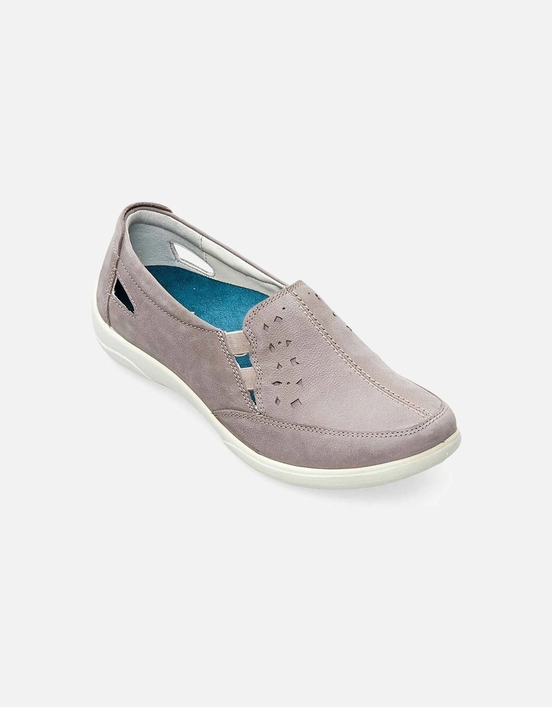 Forte Womens Smart Wide Fit Shoes, 4 of 3