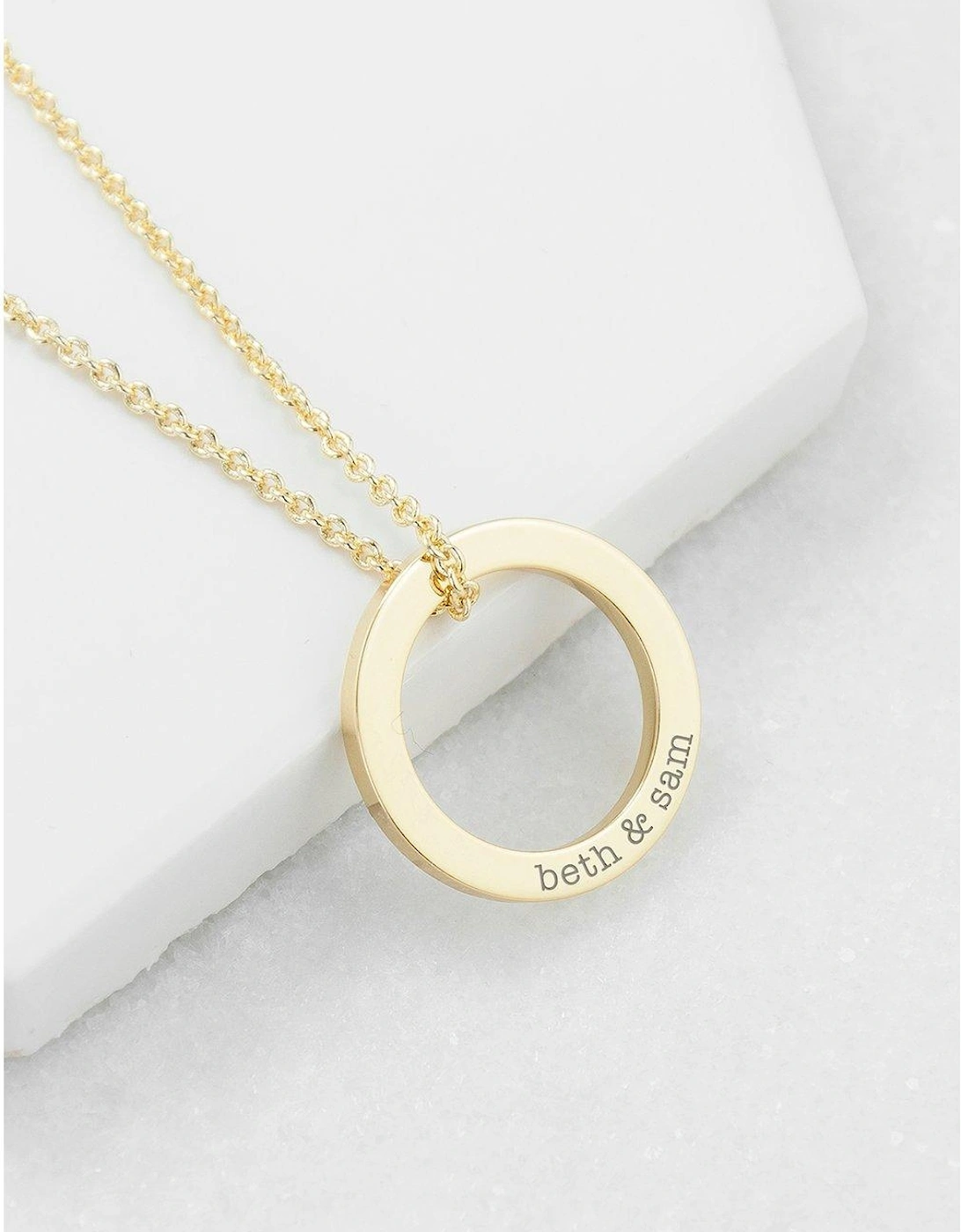 Personalised Family Ring Necklace, 2 of 1