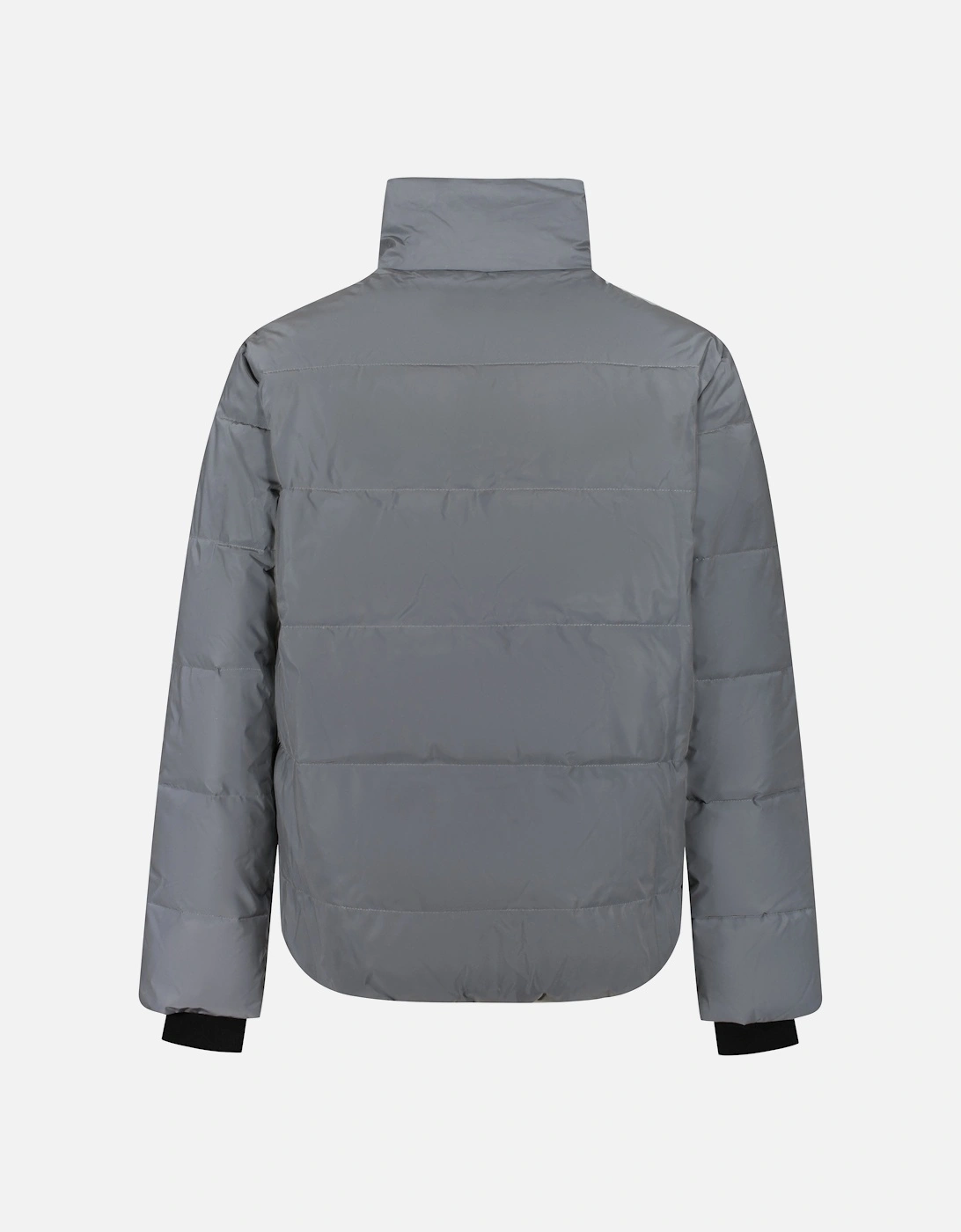 Dhule Silver Reflective Jacket | Silver