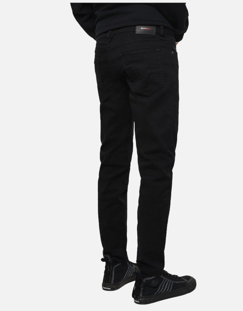 Mens Relaxed Tapered Fit Jean Larkee-Beex 0688H - Black