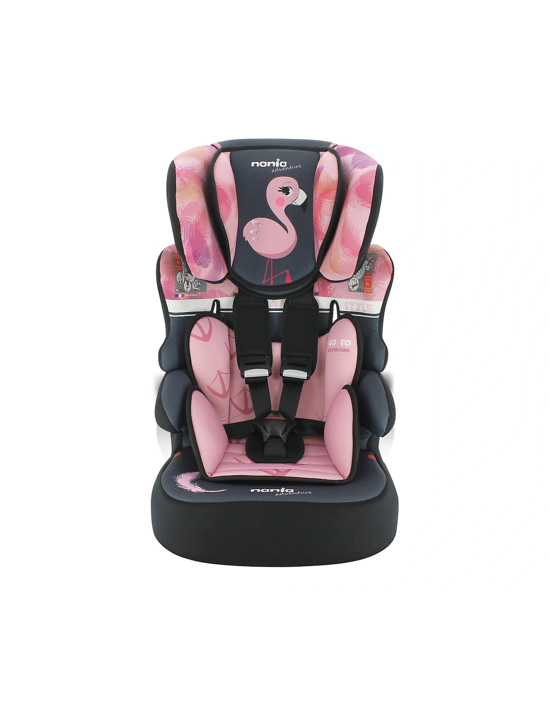 Flamingo Adventure Beline SP Group 1,2,3 High Back Booster Seat, 2 of 1