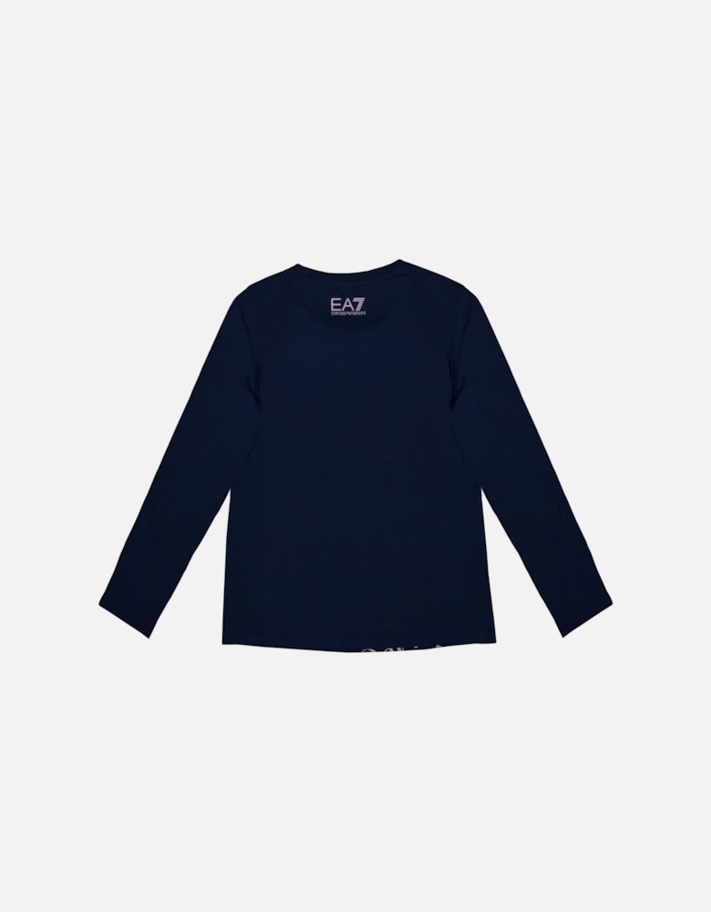 Girl's Navy Blue T-Shirt