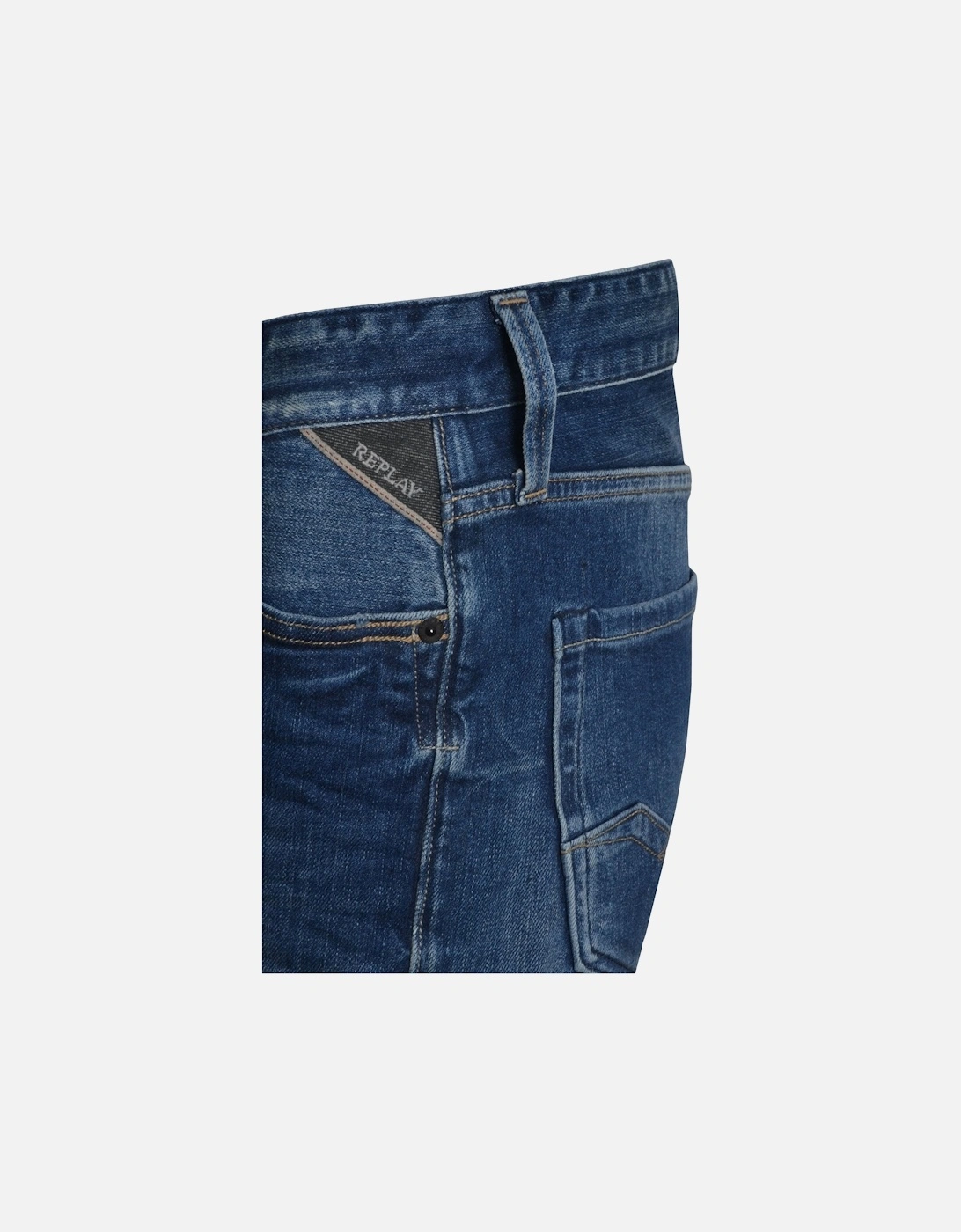 Men's Straight Tapered Blue Rob Jeans