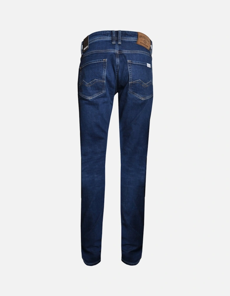 Men's Straight Tapered Blue Rob Jeans