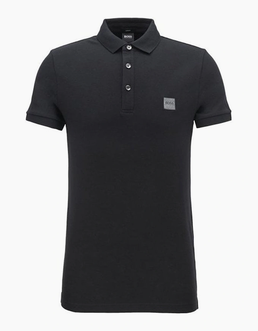 Hugo Boss Men's Black Passenger Slim Fit Polo Shirt - Size: 38
