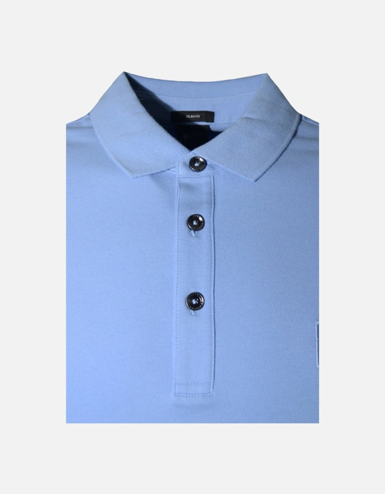 Hugo Bossl Men's Slim Fit Blue Passenger Polo Shirt