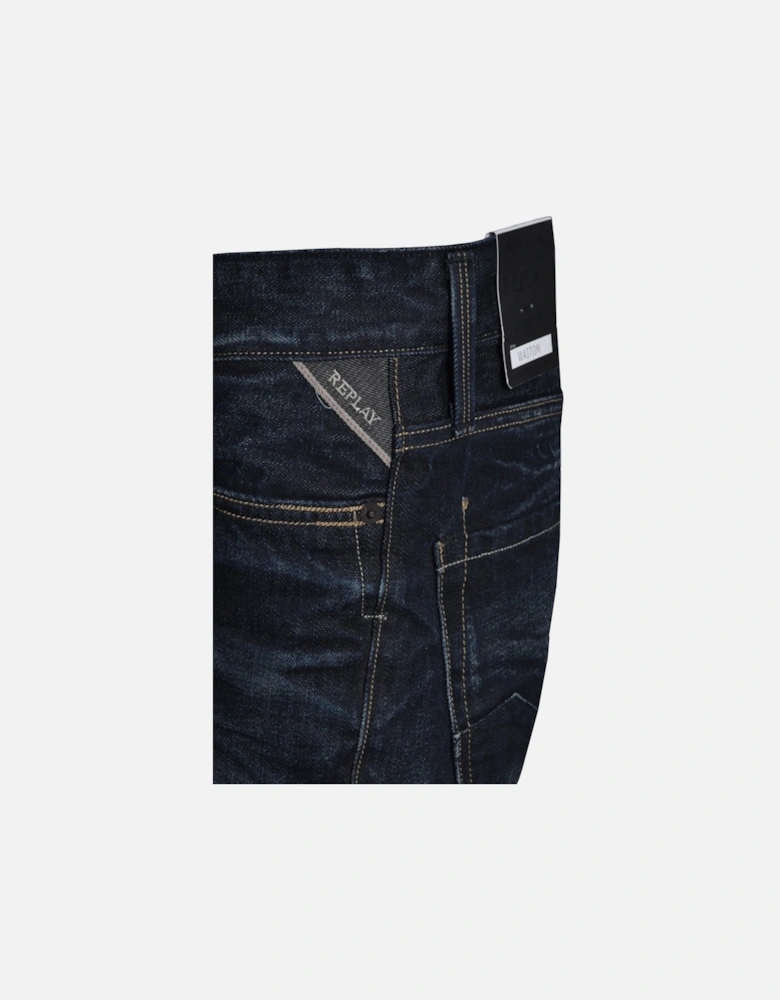 Men's Waitom Regular Slim Blue Jeans