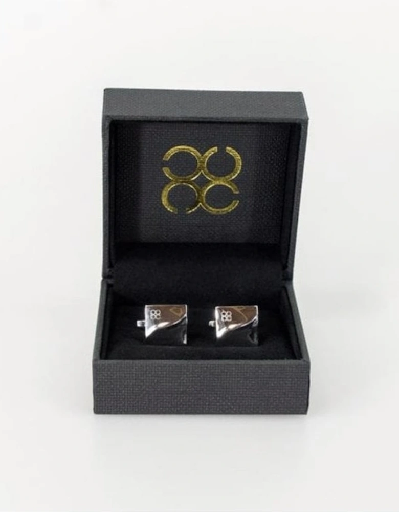 Warped Square Cufflinks