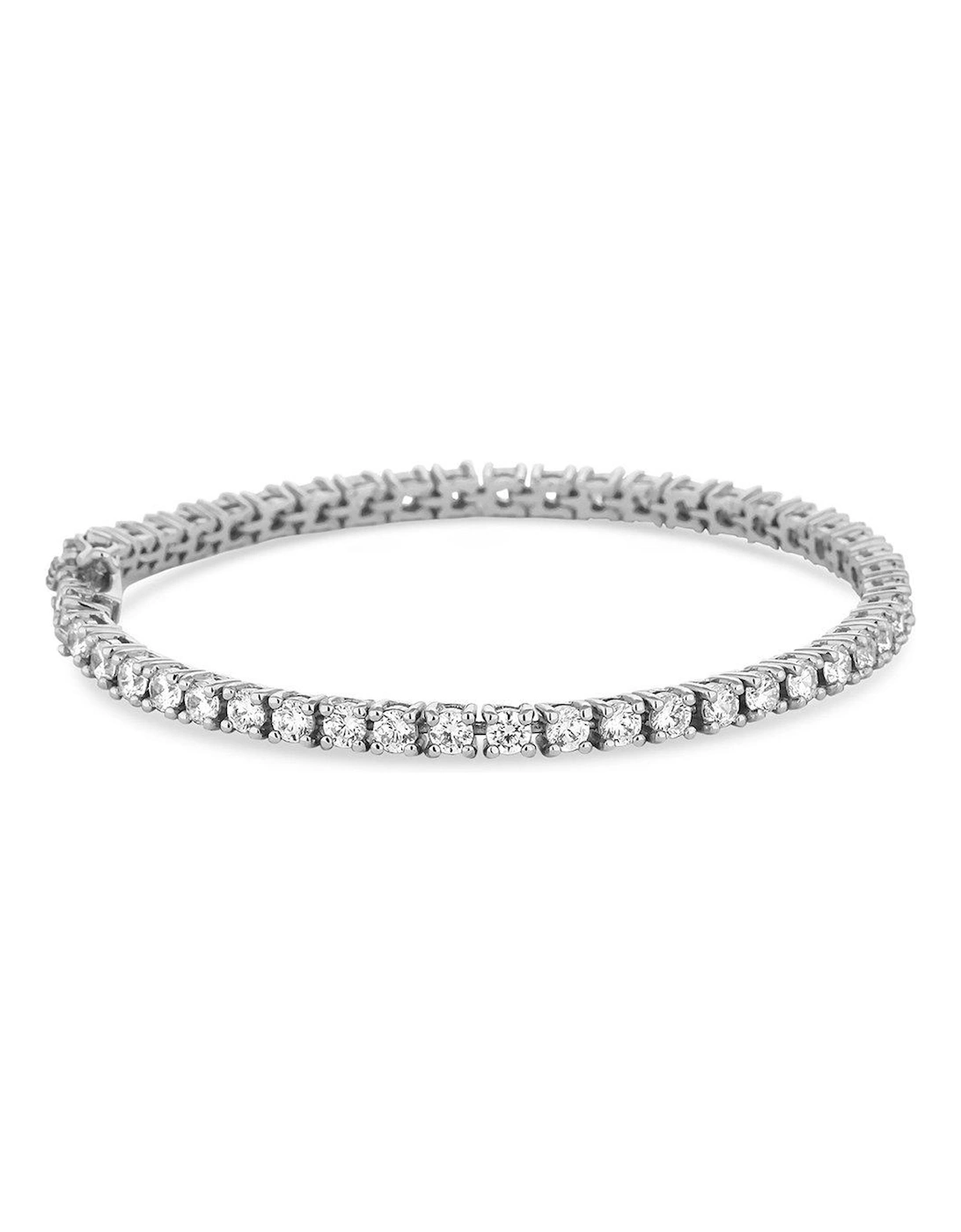 Sterling Silver 925 with Cubic Zirconia Tennis Bracelets, 2 of 1