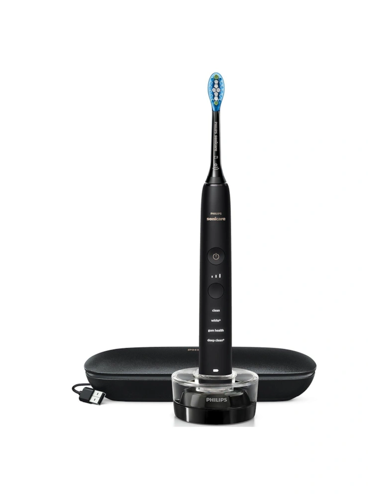 Sonicare DiamondClean 9000 Electric Toothbrush with App, HX9911/39 - Black