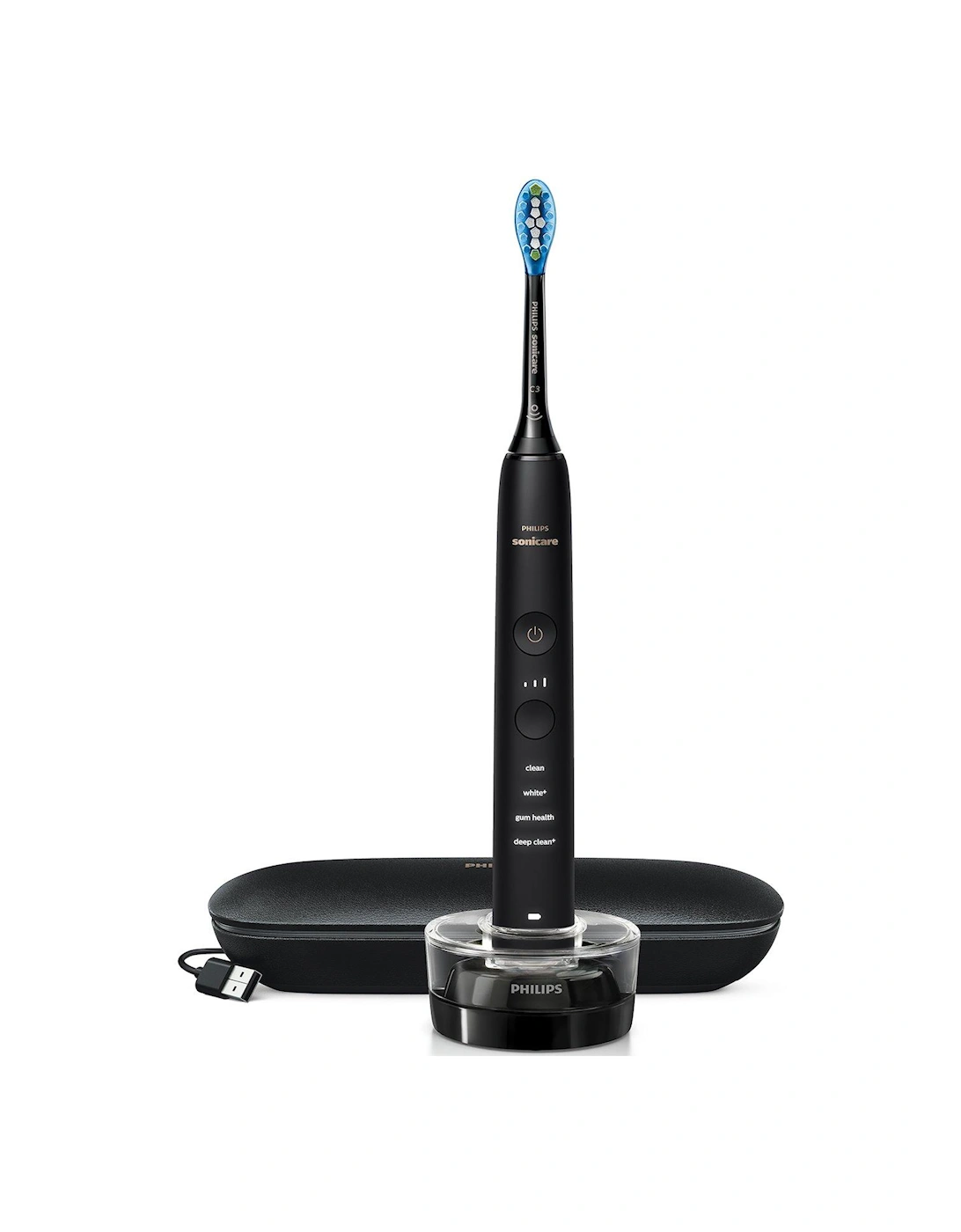 Sonicare DiamondClean 9000 Electric Toothbrush with App, HX9911/39 - Black, 3 of 2