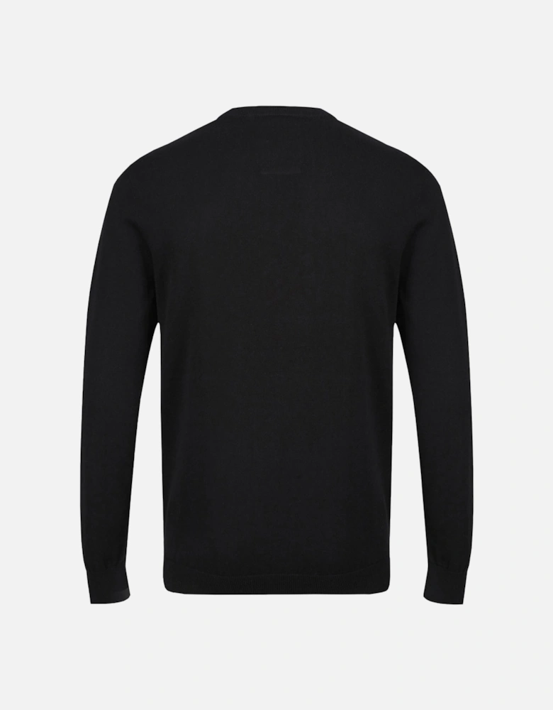 Radon Knit Crew Neck Sweatshirt | Black