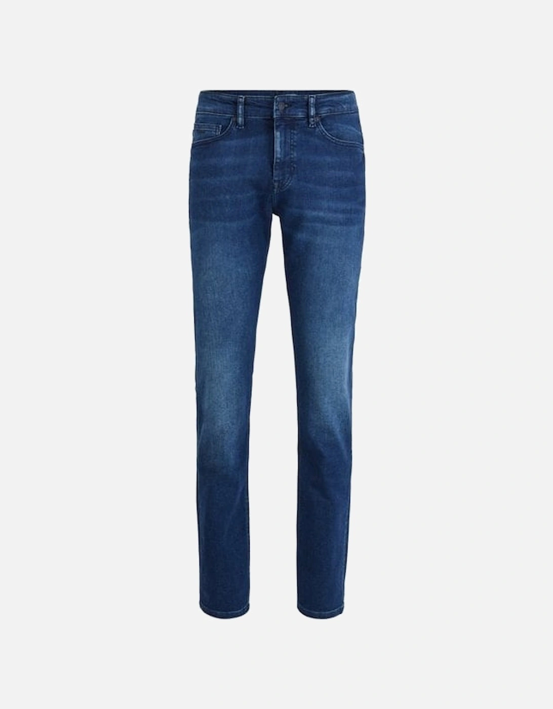 Men's Blue Delaware Slim Fit Denim Jeans, 3 of 2