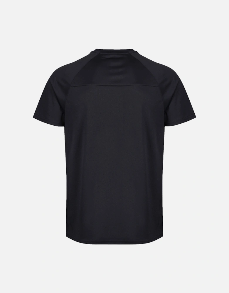 Crunch SS Performance Jersey T-Shirt Jet Black