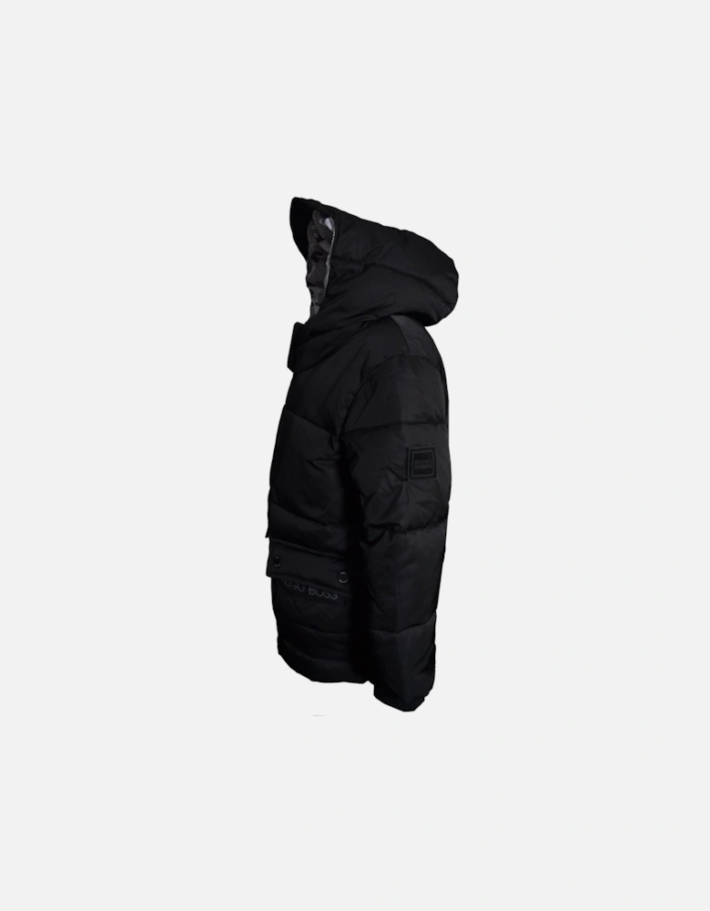 Boy's Black Puffer Jacket