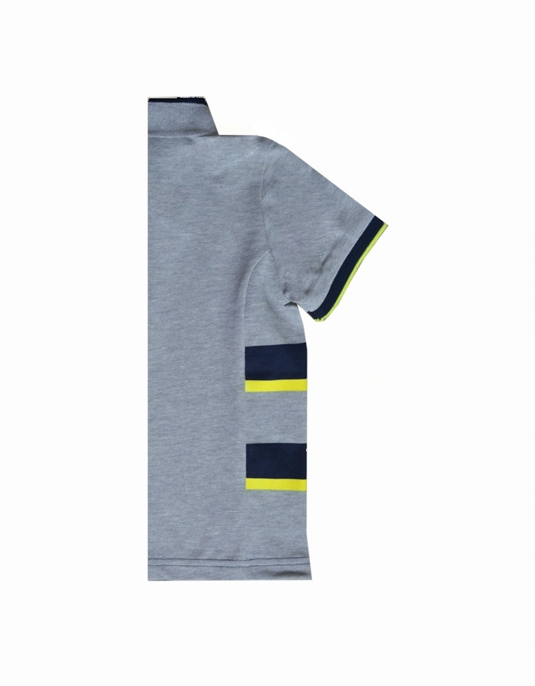 Boy's Navy/Grey Polo Shirt