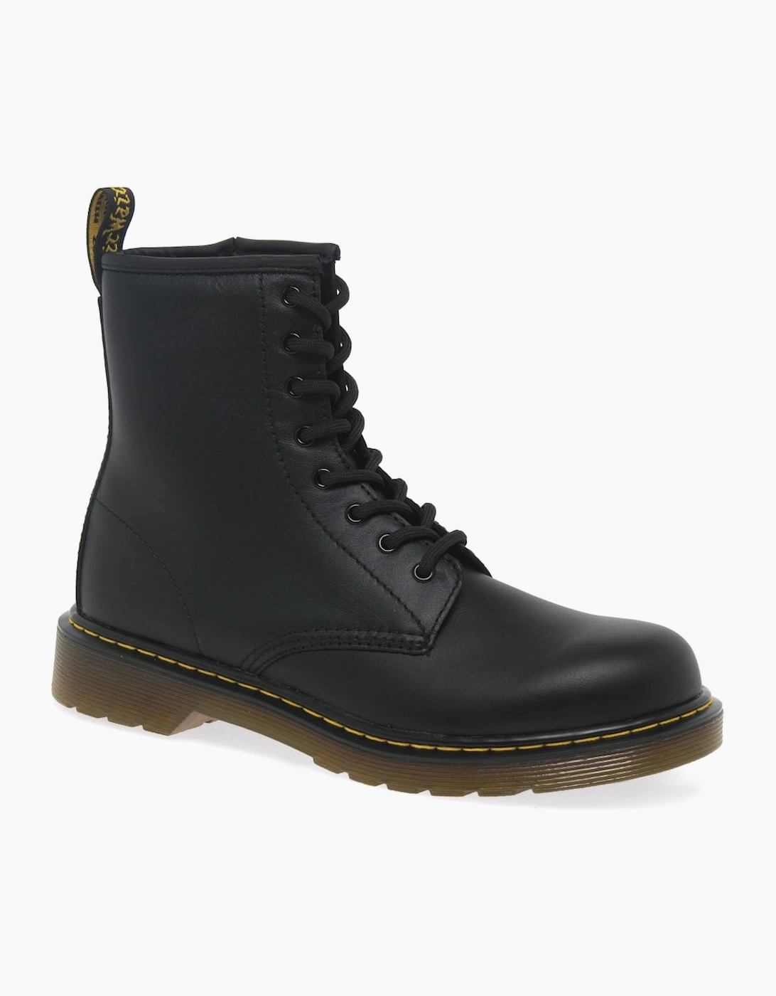 Dr Martens Girl's Delaney Core Senior Kids Black Boots - Size: 5 (older)/F (Standard)