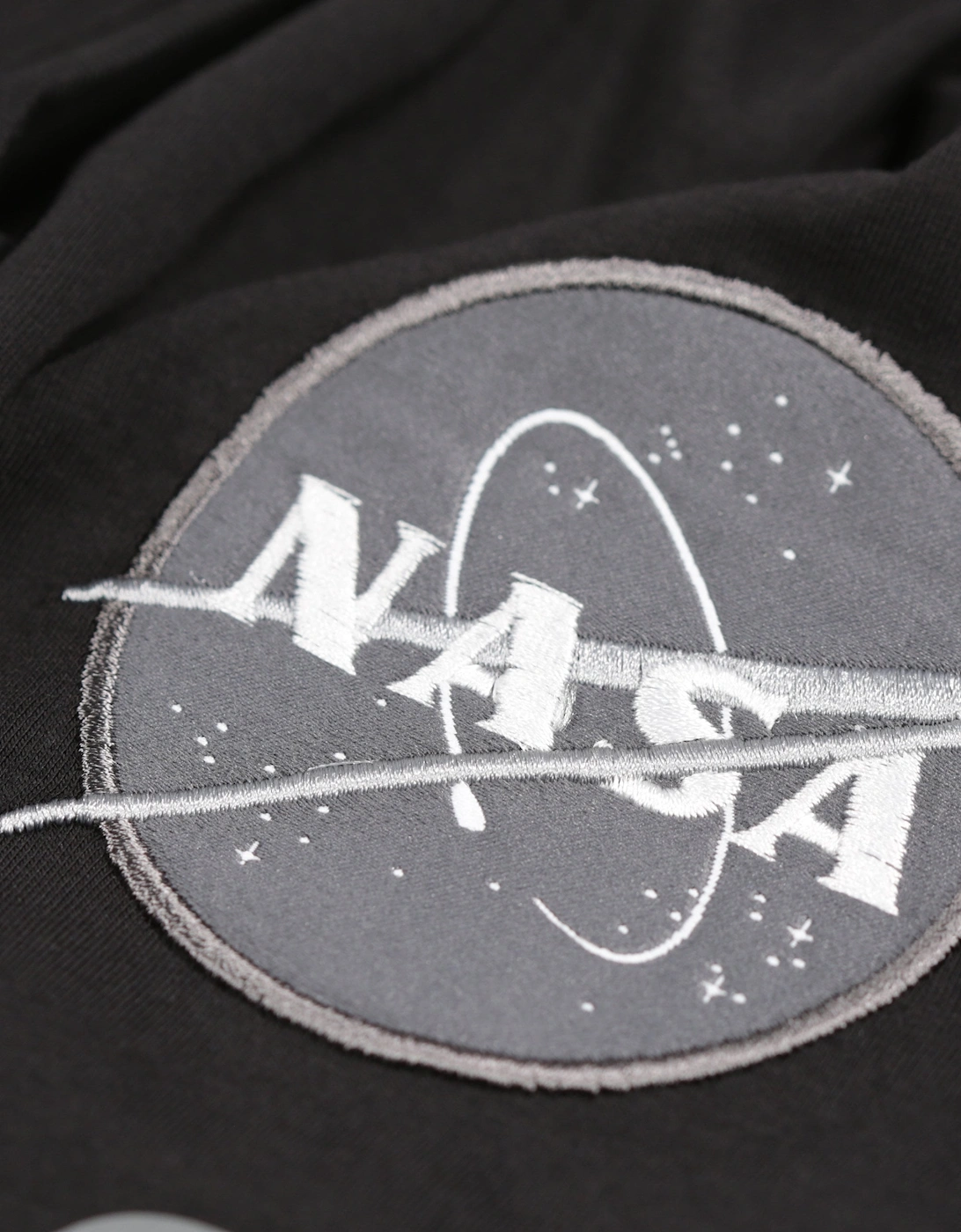 Limited Edition NASA Reflective Logo T-Shirt | Black