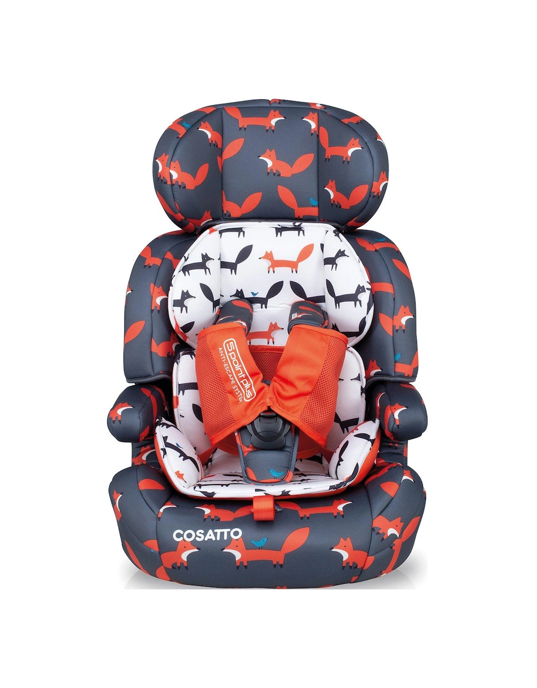 Zoomi Group 123 Car Seat - Charcoal Mister Fox, 2 of 1